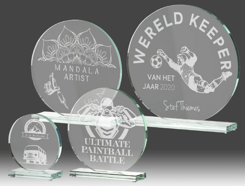 W651-W654 incl. giftbox glazen standaard